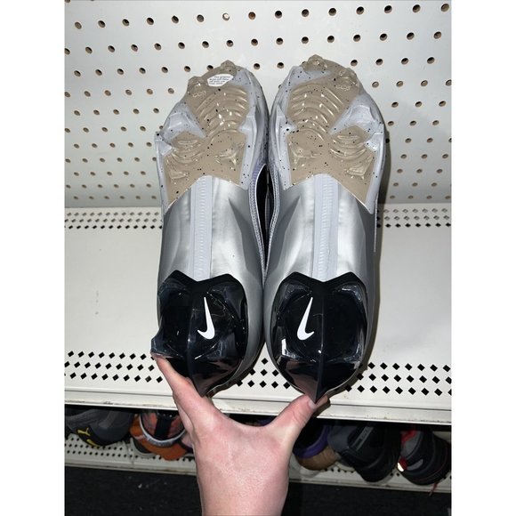 Nike Vapor Edge Elite 360 2 Mens Football Cleats Size 14 Gray Black DA5457-002 main image 8